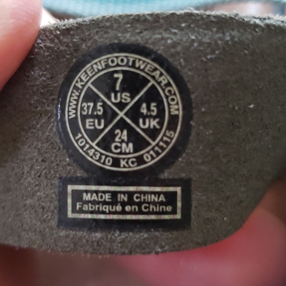 Keen like new leather upper wedge - Picture 6 of 7